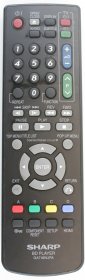 Sharp GA718WJPA Remote Control (Original)