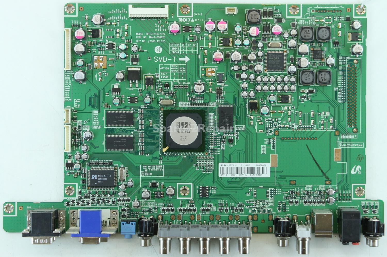Samsung 320PX - Main AV - BN94-00741L - BN94-00744L - BN41-00692E - BH40/46/32
