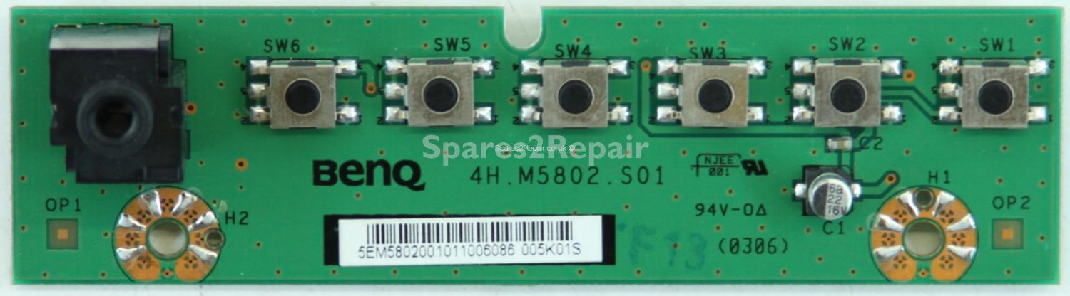 Technosonic LCD3201 - Buttons - 4H.M5802.S01 - 5E.M5802.001