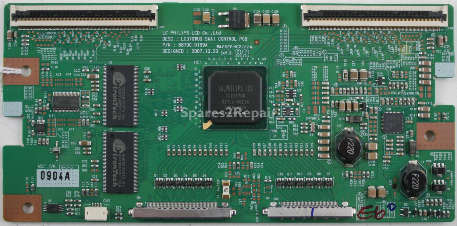 Toshiba 37RV555D - T-Con - 6870C-0199A - LC370WUD-SAA1