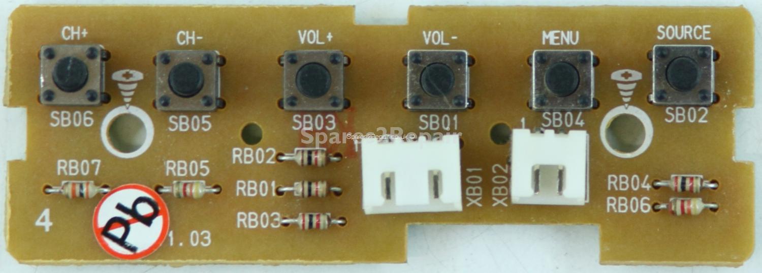 Unknown 32 Inch - Buttons - 782-L32W19-0500